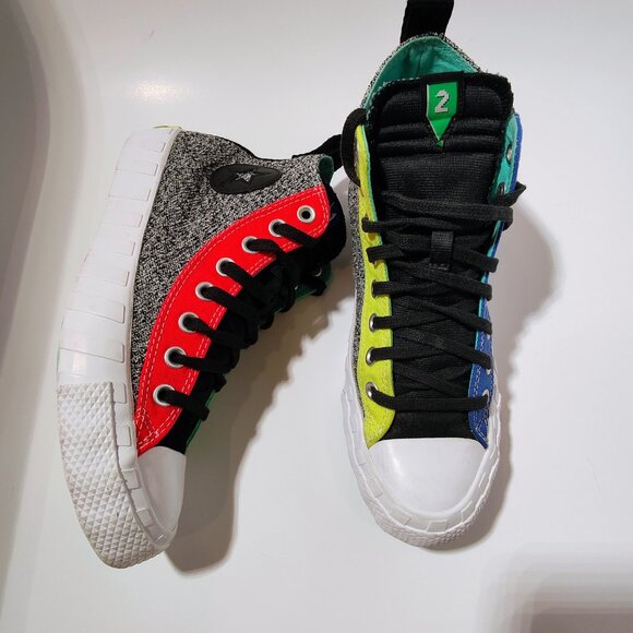 Converse NBA Jam Unisex High Top Canvas Multicolor - Picture 2 of 13